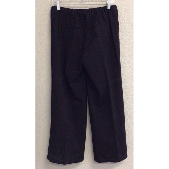 H by Halston Women’s Pants Black Size 10P Petite Pull-On Knit Elastic Waist - Picture 7 of 8